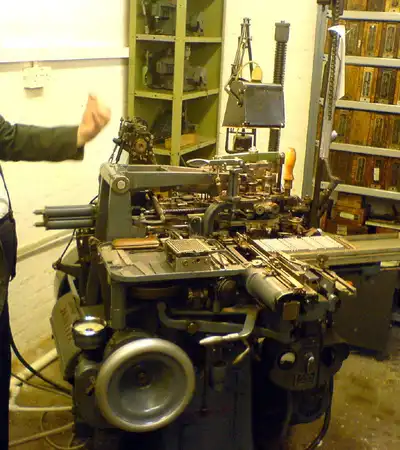 The Type Museum in London, England