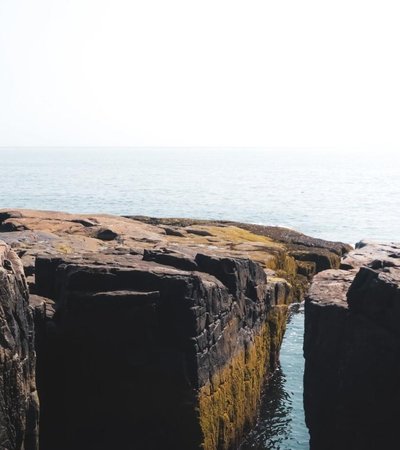 Schoodic Point in Winter Harbor, Maine