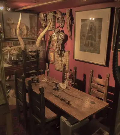 The Viktor Wynd Museum of Curiosities in London, England