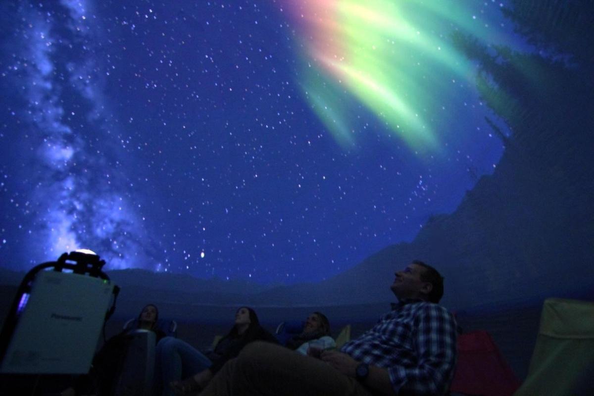 The Jasper Planetarium & dark sky telescope tours