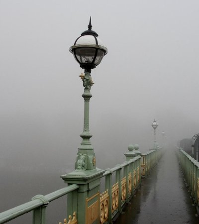 Richmond Lock Footbridge in London, England