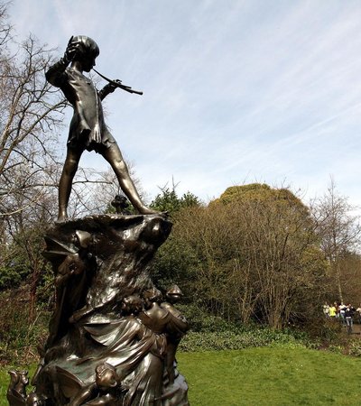 Peter Pan Statue in London, England