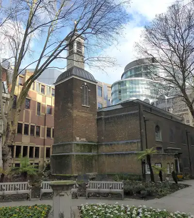 St Botolph's-without-Aldersgate Church in London, England
