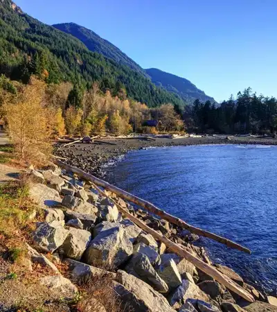 Squamish in British Columbia, Canada