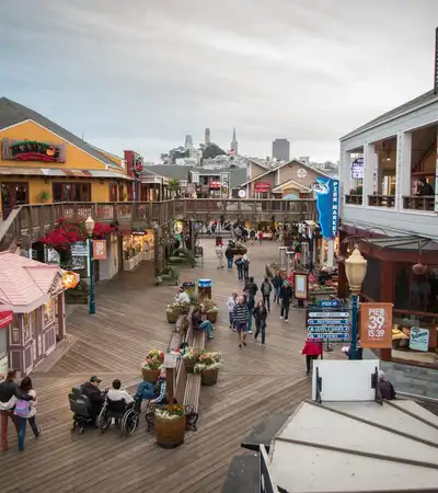 Pier 39 in San Francisco, California