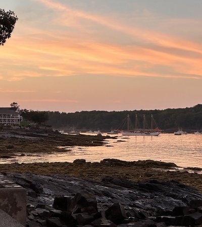 The Shore Path in Bar Harbor, Maine