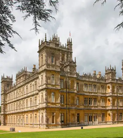 Highclere Castle in Newbury, England