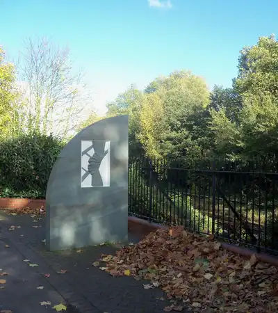 Clapham Rail Disaster Memorial in London, England