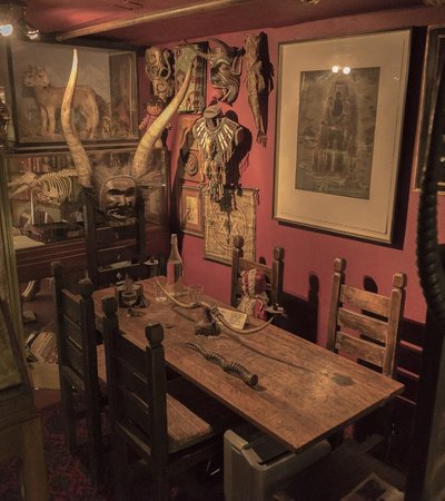 The Viktor Wynd Museum of Curiosities in London, England