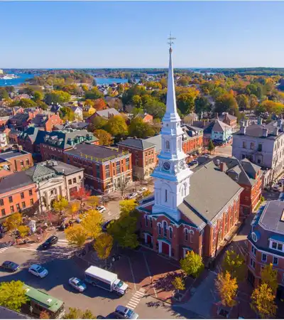 Portsmouth in New Hampshire, United States