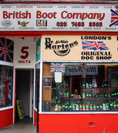 British Boot Company in London, England