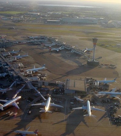 Terminal 3 in London, England
