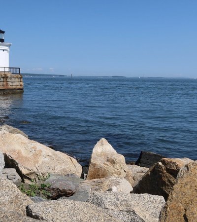 Bug Light Park in South Portland, Maine