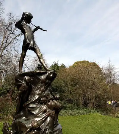 Peter Pan Statue in London, England