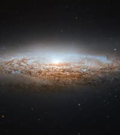 William Herschel's telescope in London, England