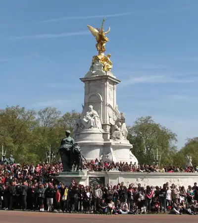 Victoria Memorial in London, England