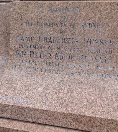 Sir Peter Nicol Russell Memorial in London, England