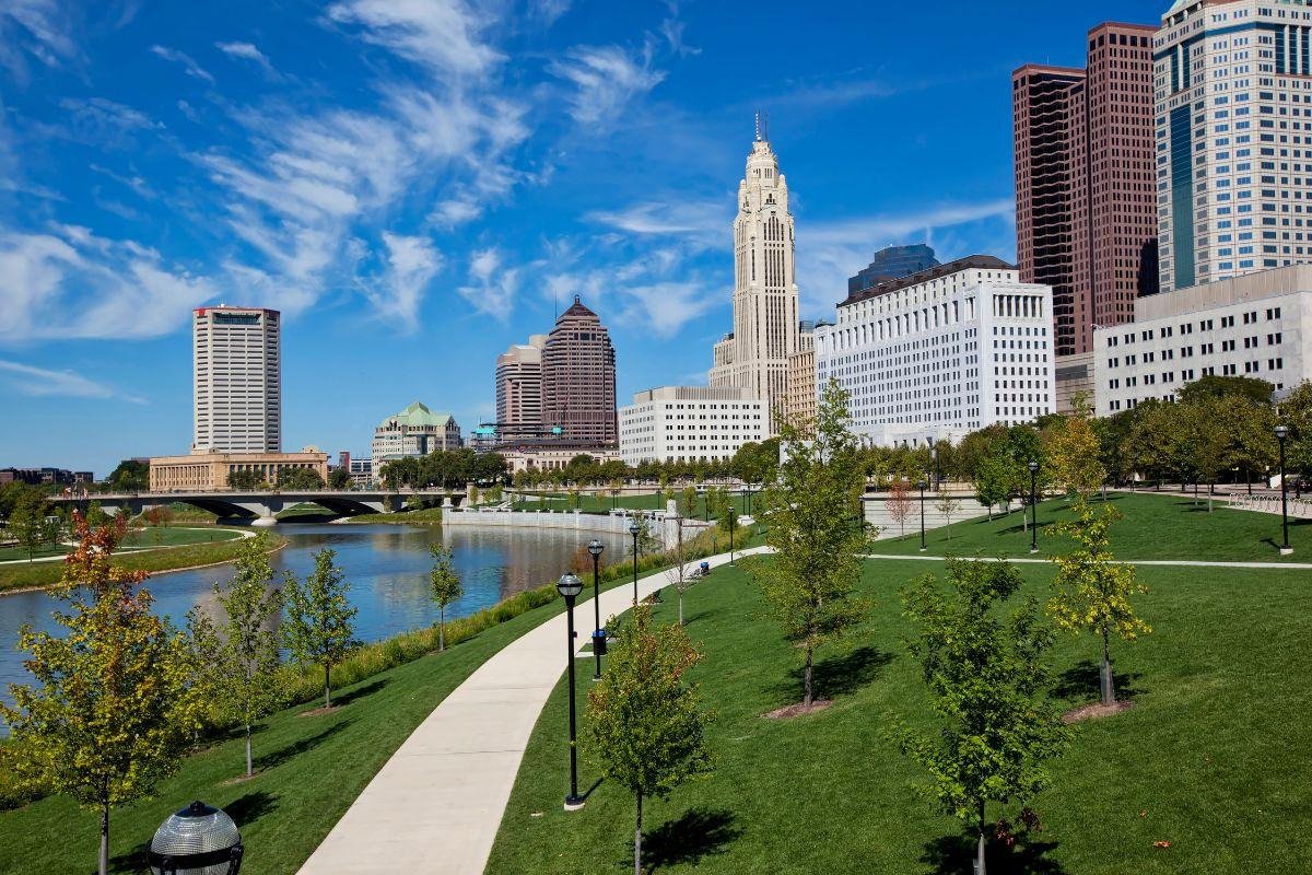 Scioto Mile Fountain