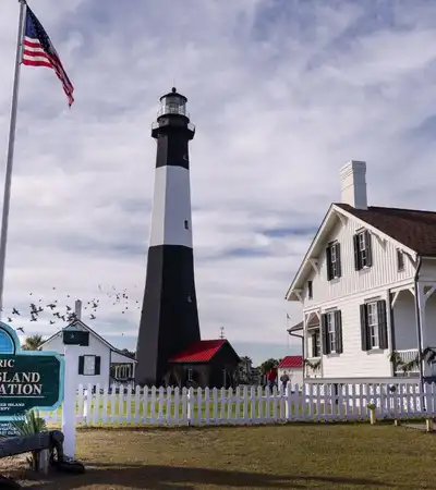 Tybee Island in Georgia, United States