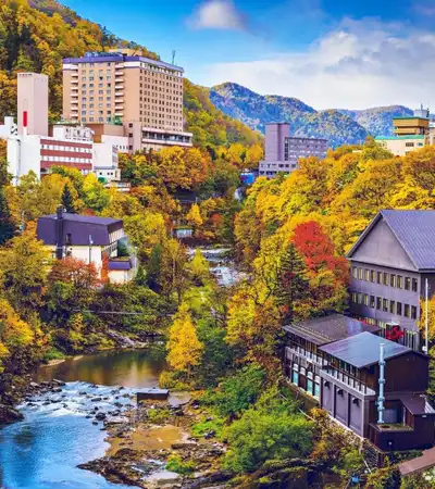 Sapporo in Hokkaido, Japan
