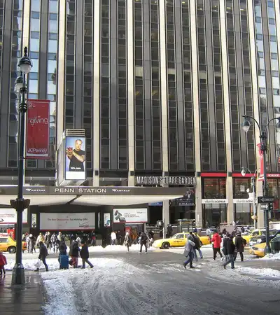 Madison Square Garden in New York City, New York