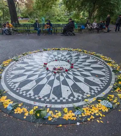 Strawberry Fields in New York City, New York