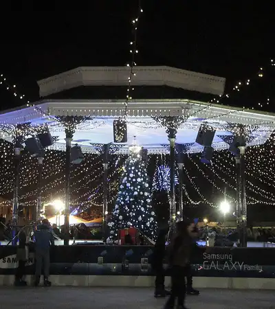 Band Stand in London, England