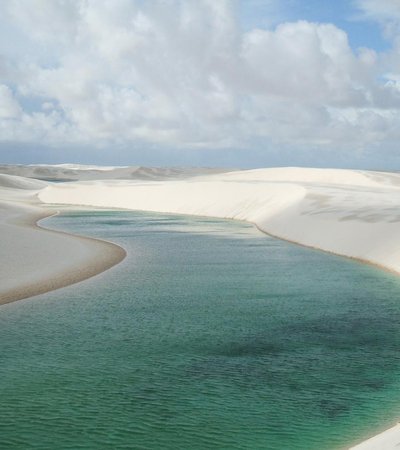 Pond in London, England