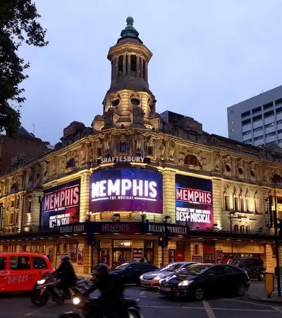 Shaftesbury Theatre in London, England