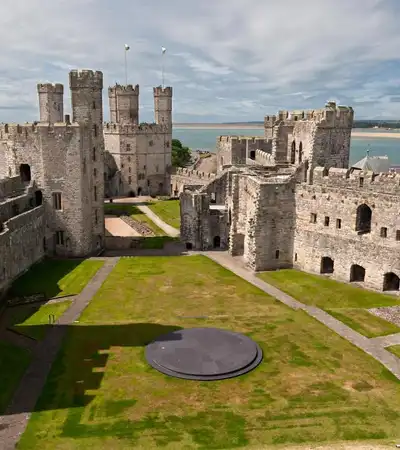 Caernarfon in Wales, United Kingdom