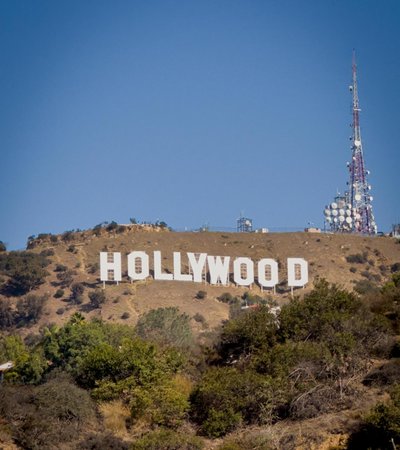 Hollywood sign lookout