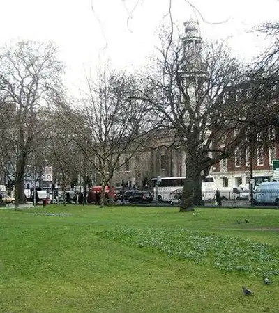 Euston Square Gardens in London, England