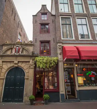 The Smallest House In Amsterdam in Amsterdam, North Holland