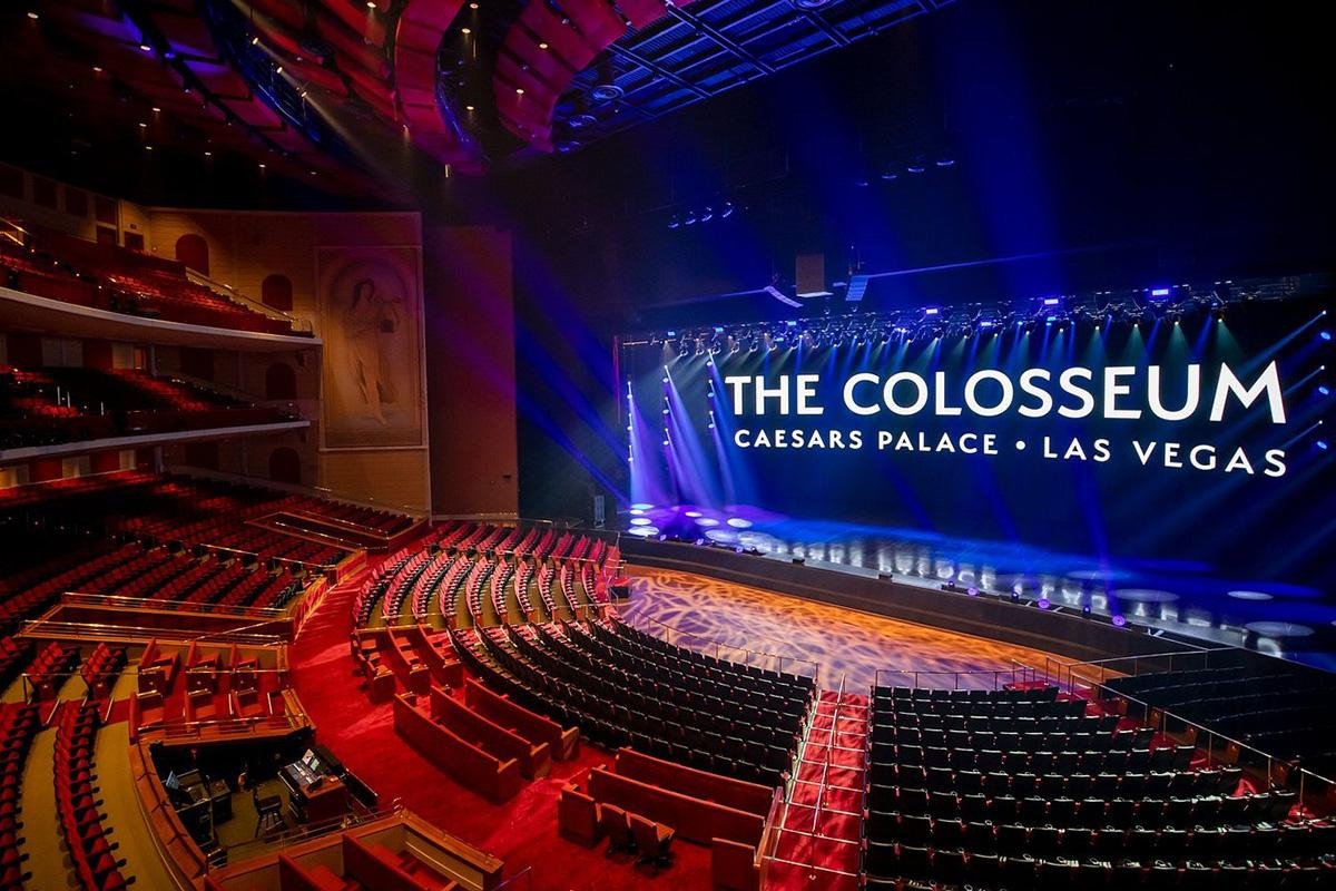 The Colosseum Theater at Caesars Palace