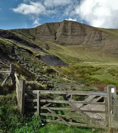 Mam Tor in Castleton, England