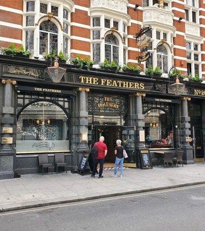 The Feathers in London, England