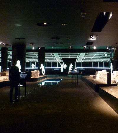 Roman Amphitheatre Site in London, England