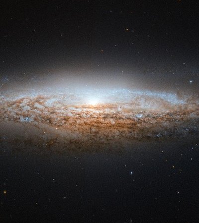 William Herschel's telescope in London, England