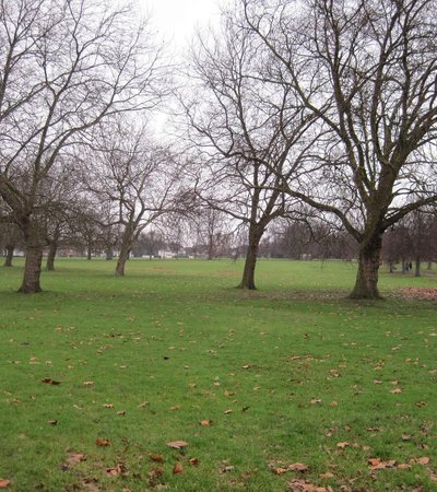 Hendon Park in London, England