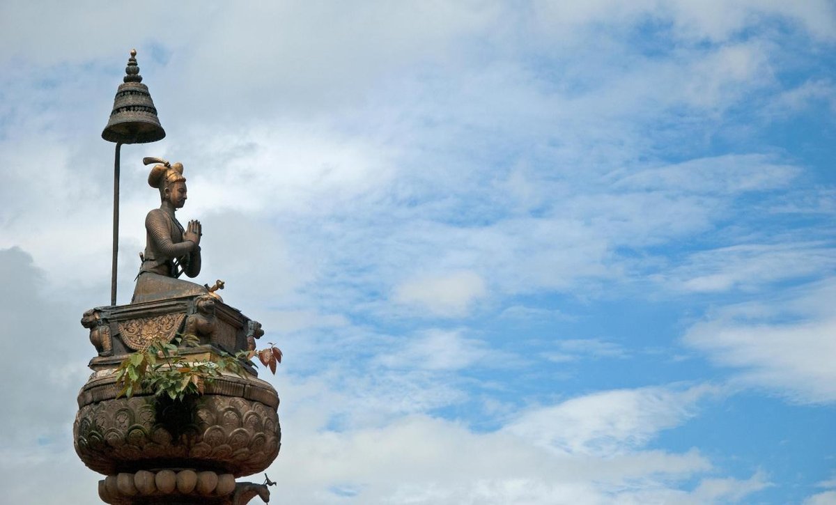 Statue of King Bhupatindra Malla