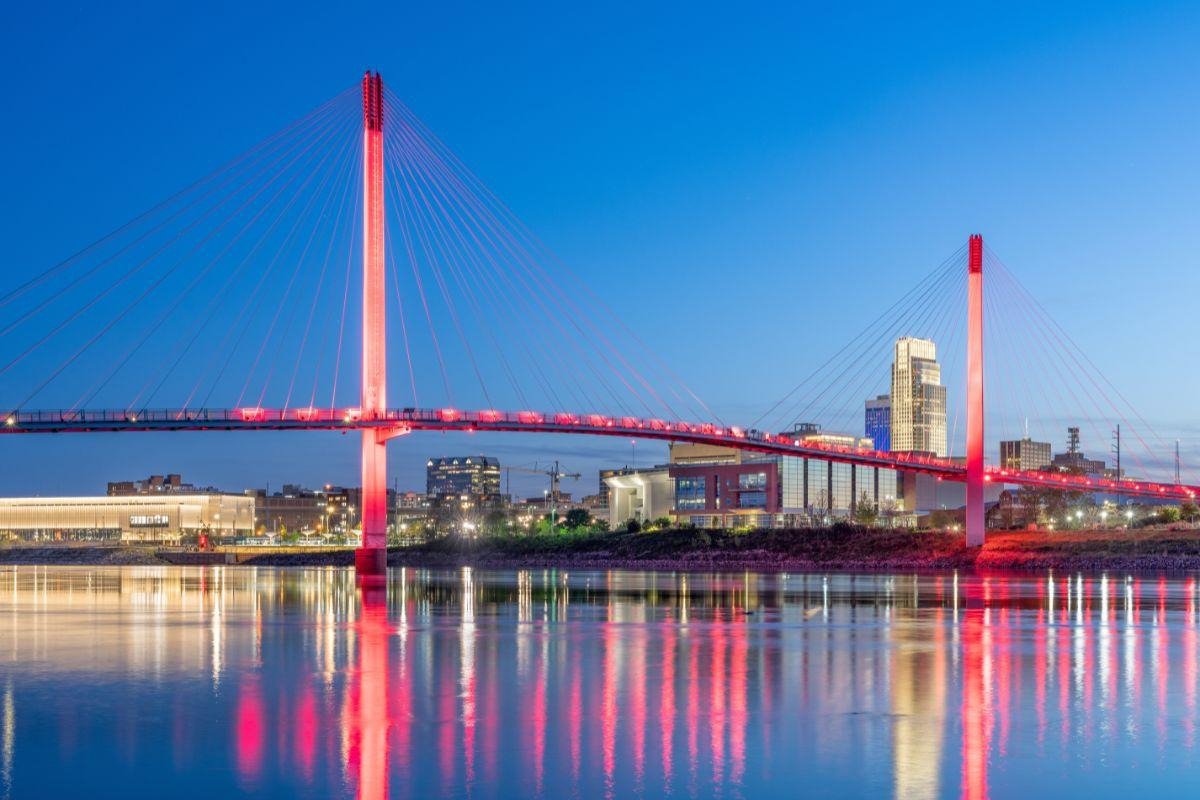 Bob Kerrey Pedestrian Bridge.