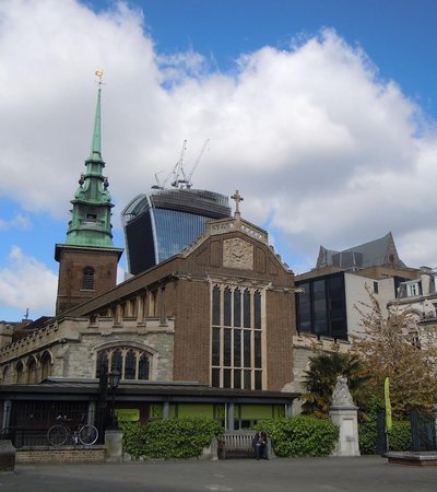 All Hallows-by-the-Tower in London, England