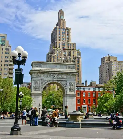 Washington Square Park in New York City, New York