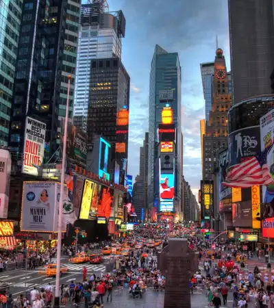 Times Square in New York City, New York