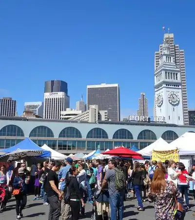 Ferry Building Marketplace in San Francisco, California