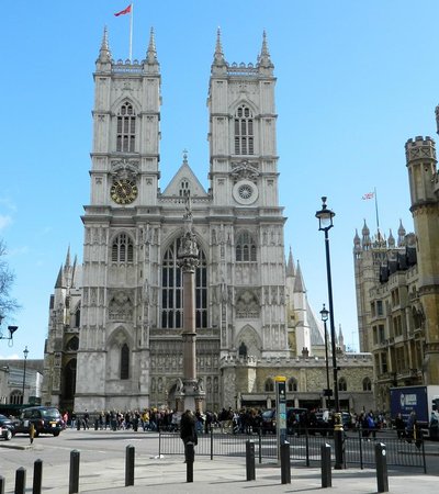 Westminster Abbey in London, England