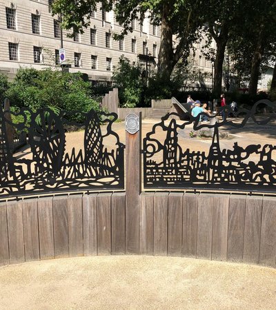 Artwork in London, England