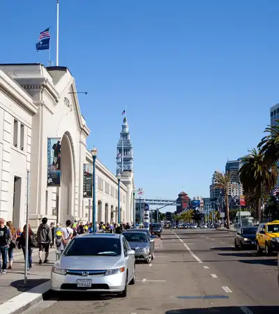 The Embarcadero in San Francisco, California