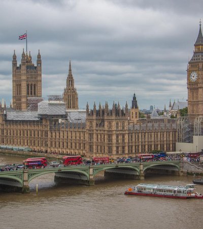 Palace of Westminster in London, England