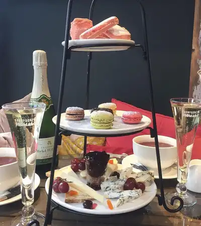 Champagne + Fromage in London, England